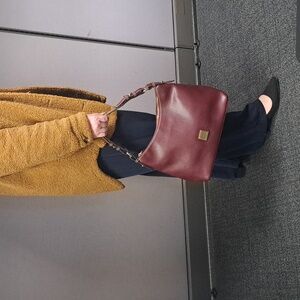 Dooney & Bourke Burgundy Hobo Bag